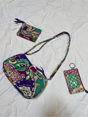 Vera Bradley Purse and Wallet Set